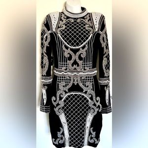 Hand Beaded Vintage Dress